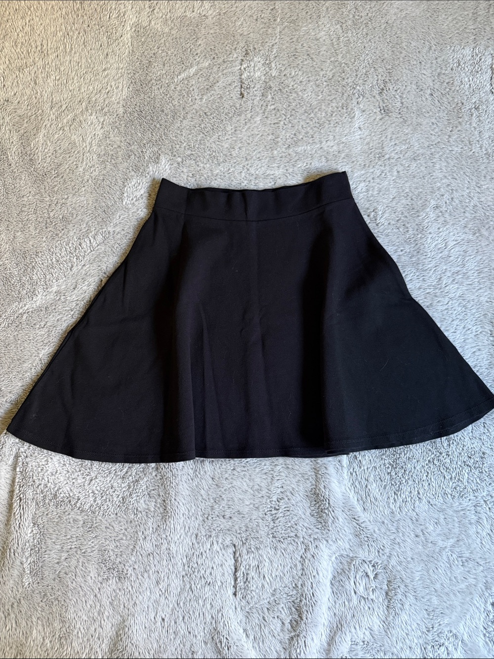 Charlotte Russe Black Skater Skirt